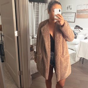 Fuzzy jacket